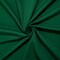 Deep Green Poly Rayon Spandex Stretch Solid Woven Suiting Fabric By the Yard